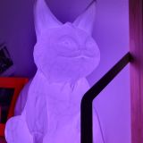 Lámpara Gato Lothal 27 cm alto