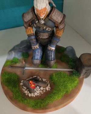 Diorama Geralt / The Witcher