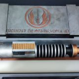 Sable Luke Skywalker con Base Casco Stormtrooper