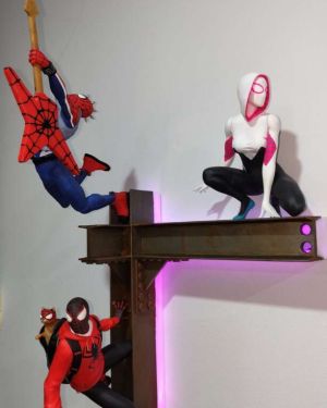 Diorama – lámpara Spiderverse