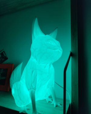 Lámpara Gato Lothal 27 cm alto