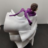Princesa Leia con sable láser led