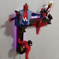 Diorama / lámpara del Spiderverse