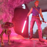 Diorama de Cal Kestis y BD-1