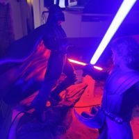 Diorama de Vader vs Anakin